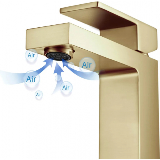 Смеситель для раковины TIMO Selene 2061/17F золото