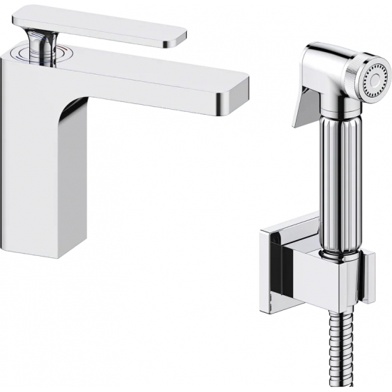 Смеситель для раковины TIMO Torne 4360/00G с гигиеническим душем, хром