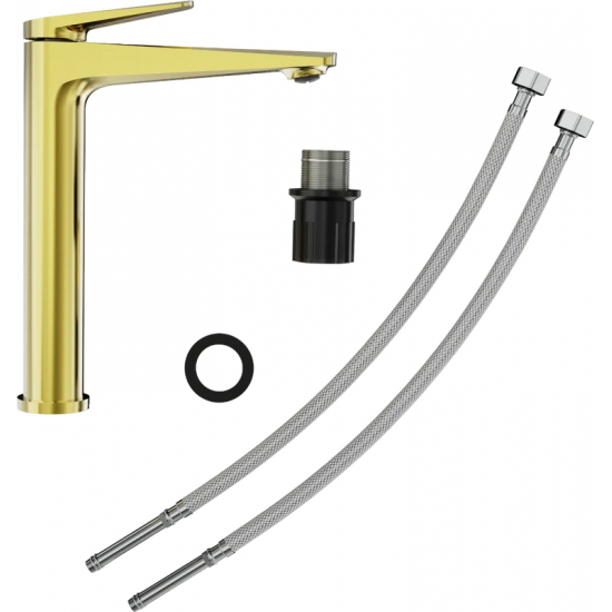 Смеситель для раковины TOKITO Kin TOK-KIN-1012 золотой