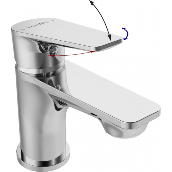 Смеситель для раковины TOKITO Toyama TOK-TOY-1011 хром