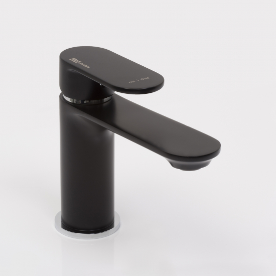 Смеситель для раковины WASSERKRAFT Elbe 7403 чёрный матовый