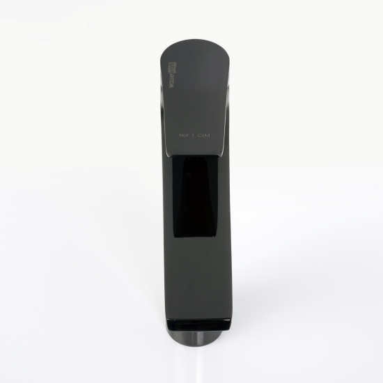 Смеситель для раковины WASSERKRAFT Glan 6603H чёрный глянец
