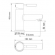 Смеситель для раковины WASSERKRAFT Main 4103 хром