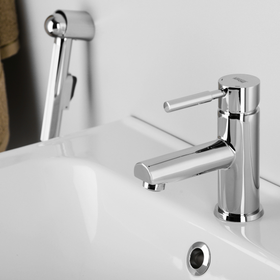 Смеситель для раковины WASSERKRAFT Main 4108 с гигиеническим душем, хром
