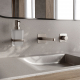 Смеситель для раковины WASSERKRAFT Tauber A6451.298 С ВНУТРЕННЕЙ ЧАСТЬЮ никель