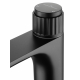 Смеситель для раковины WONZON & WOGHAND Click WW-A40412-MB чёрный матовый