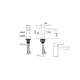 Смеситель для раковины WONZON & WOGHAND Cube 2.0 WW-88018068-CR хром