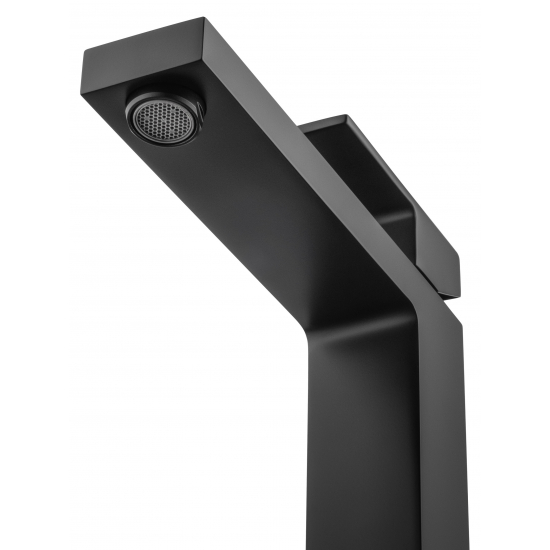 Смеситель для раковины WONZON & WOGHAND Cube WW-88239016-MB чёрный матовый