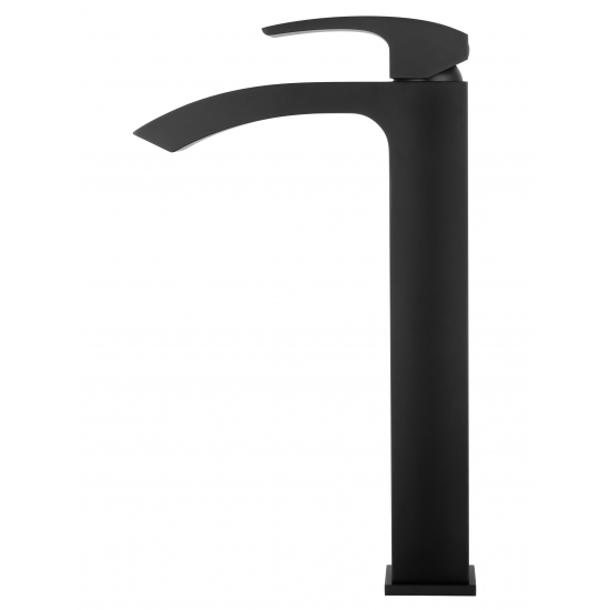 Смеситель для раковины WONZON & WOGHAND Fit WW-88239009-MB чёрный матовый