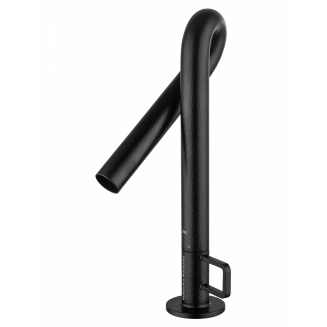 Смеситель для раковины WONZON & WOGHAND Loop WW-111-00-508 чёрный матовый