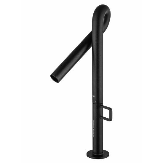 Смеситель для раковины WONZON & WOGHAND Loop WW-112-00-508 чёрный матовый