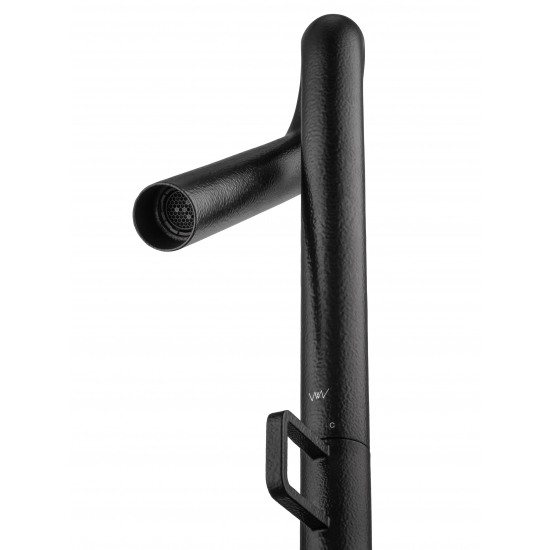Смеситель для раковины WONZON & WOGHAND Loop WW-112-00-508 чёрный матовый
