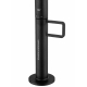 Смеситель для раковины WONZON & WOGHAND Loop WW-112-00-508 чёрный матовый