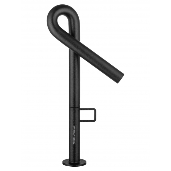 Смеситель для раковины WONZON & WOGHAND Loop WW-112-00-508 чёрный матовый