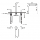 Смеситель для раковины WONZON & WOGHAND Loop WW-131-00-508 чёрный матовый