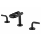 Смеситель для раковины WONZON & WOGHAND Loop WW-131-00-508 чёрный матовый