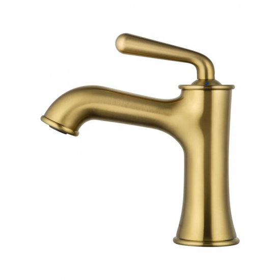 Смеситель для раковины WONZON & WOGHAND Steam WW-88139008-BG брашированное золото