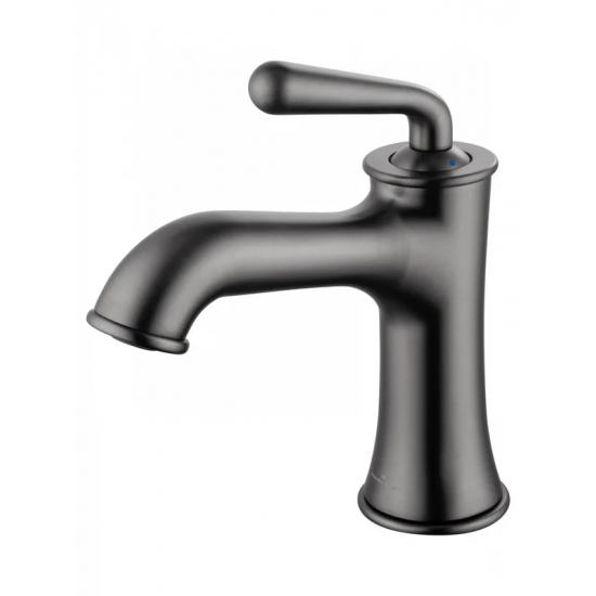 Смеситель для раковины WONZON & WOGHAND Steam WW-88139008-BGM тёмный графит