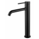 Смеситель для раковины WONZON & WOGHAND Stick WW-88239017-MB чёрный матовый