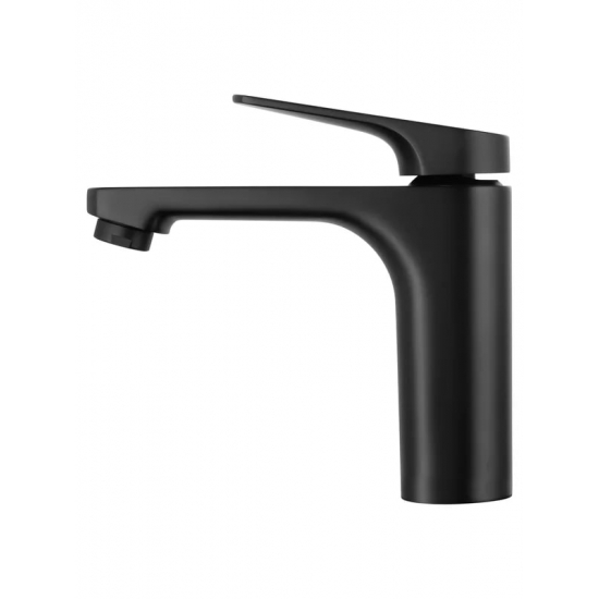 Смеситель для раковины WONZON & WOGHAND WW-A40492-MB чёрный матовый