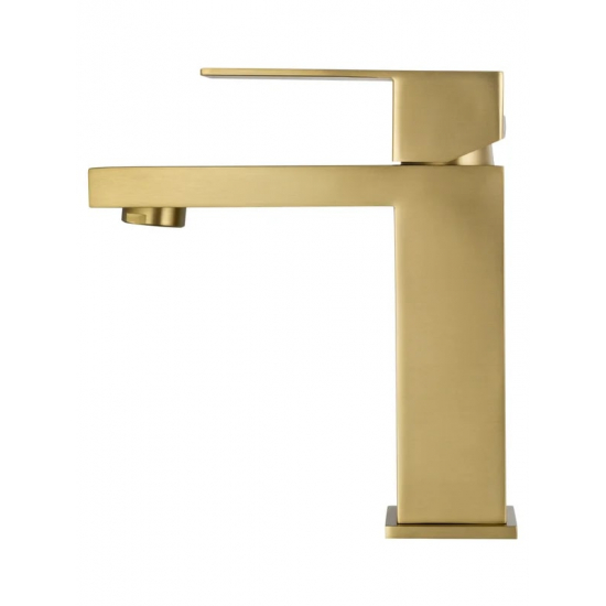 Смеситель для раковины WONZON & WOGHAND WW-A40982-BG брашированное золото