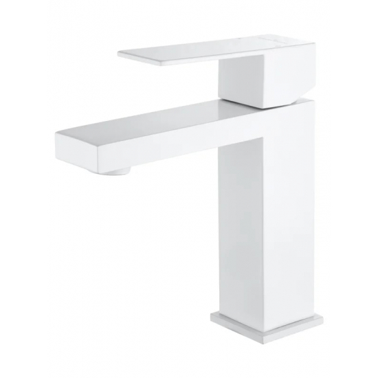 Смеситель для раковины WONZON & WOGHAND WW-A40982-MW белый матовый