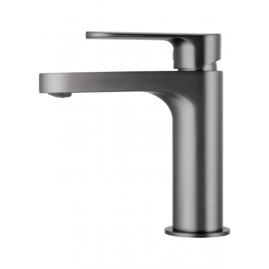 Смеситель для раковины WONZON & WOGHAND WW-H1032-BGG тёмный графит