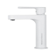 Смеситель для раковины WONZON & WOGHAND WW-H1032-MB белый матовый