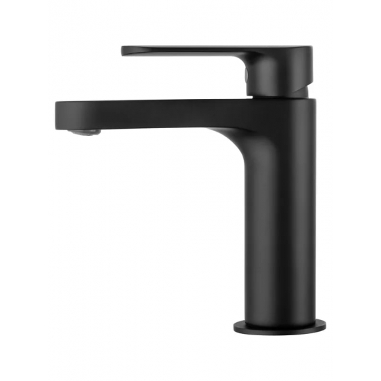 Смеситель для раковины WONZON & WOGHAND WW-H1032-MB чёрный матовый