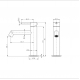Смеситель для раковины WONZON & WOGHAND WW-H1063-MB чёрный матовый