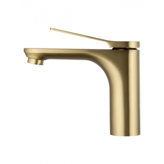 Смеситель для раковины WONZON & WOGHAND WW-XH-010-BG брашированное золото