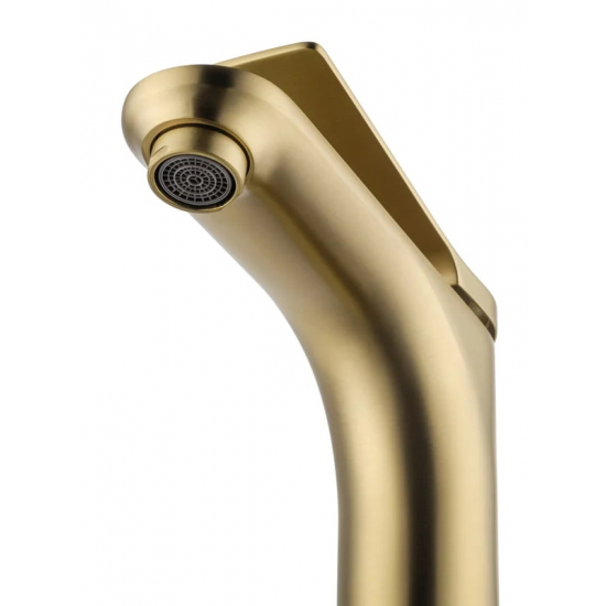 Смеситель для раковины WONZON & WOGHAND WW-XH-010-BG брашированное золото