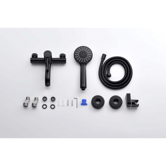 Смеситель для ванны AQUATEK Европа AQ1349MB матовый чёрный