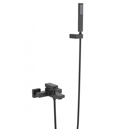 Смеситель для ванны AQUATEK Либра AQ1649MB матовый чёрный