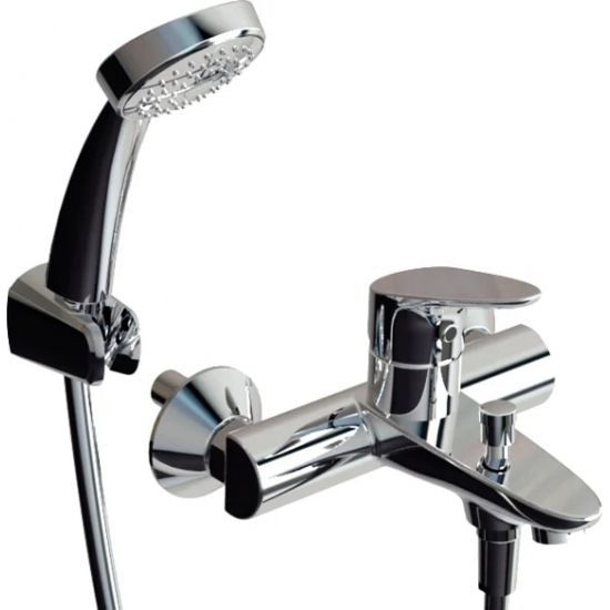 Смеситель для ванны BRAVAT Drop F64898C-B хром