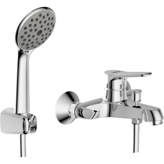 Смеситель для ванны BRAVAT Eco F6111147C-B хром