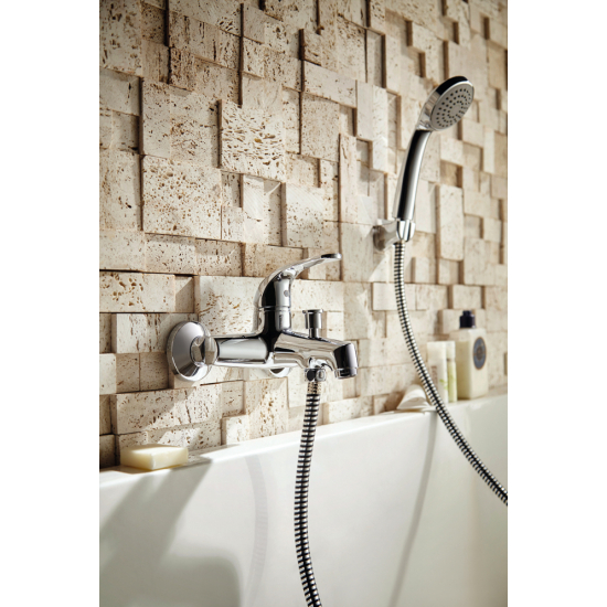 Смеситель для ванны BRAVAT Fit F6135188CP-B-RUS хром