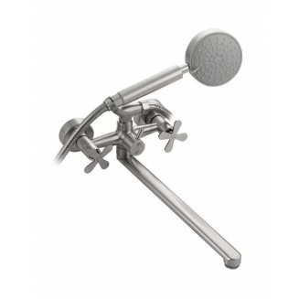 Смеситель для ванны BRIMIX 9340 из нержавеющей стали, сатин