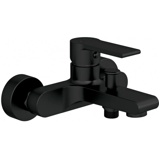Смеситель для ванны CERSANIT Brasko Black A63108 чёрный