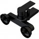 Смеситель для ванны CERSANIT Brasko Black A63108 чёрный