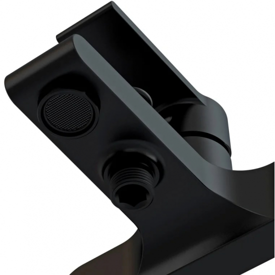 Смеситель для ванны CERSANIT Brasko Black A63108 чёрный