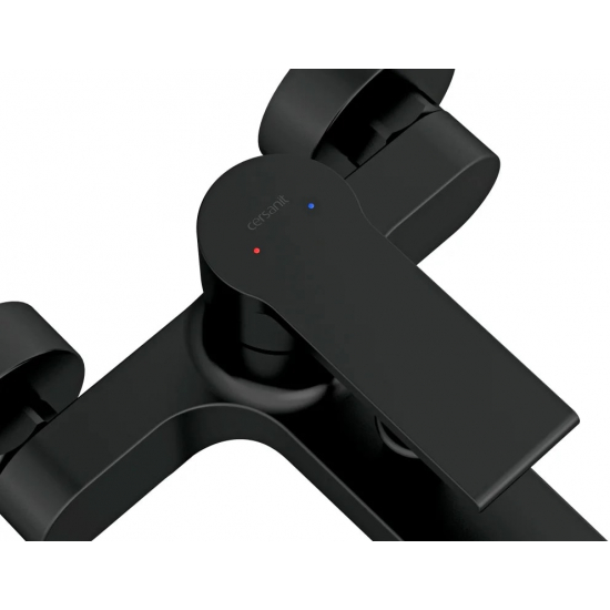 Смеситель для ванны CERSANIT Brasko Black A63108 чёрный