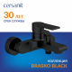Смеситель для ванны CERSANIT Brasko Black A63108 чёрный