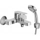 Смеситель для ванны DECOROOM DR23036 хром