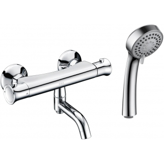 Смеситель для ванны D&K Bayern Potsdam DA2113201 с термостатом, хром