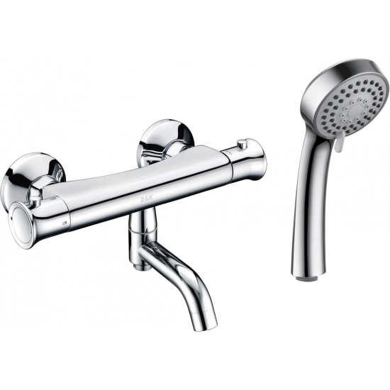 Смеситель для ванны D&K Bayern Potsdam DA2113201 с термостатом, хром