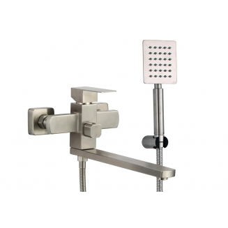 Смеситель для ванны FMARK FS8124 из нержавеющей стали, сатин