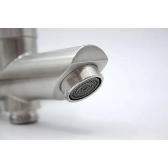 Смеситель для ванны FMARK FS8204 из нержавеющей стали, сатин