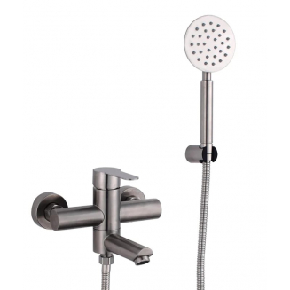 Смеситель для ванны FMARK FS8304 из нержавеющей стали, сатин