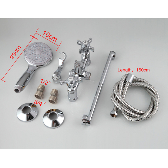 Смеситель для ванны FRAP H24 F2124 хром